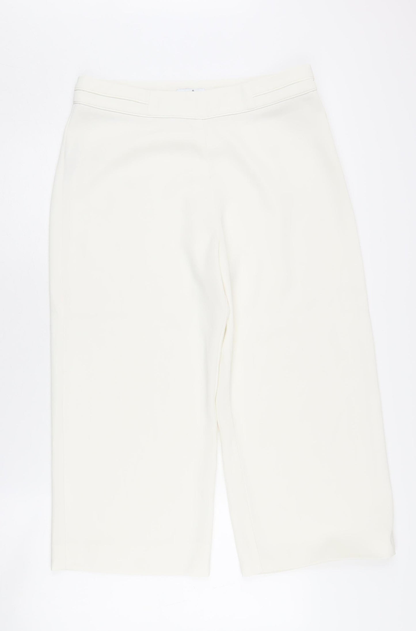 Wallis Women's White Trousers Size 12 New