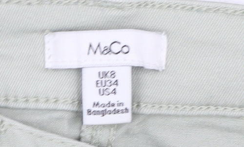 M&Co Women's Beige Chino Trousers, Size 8