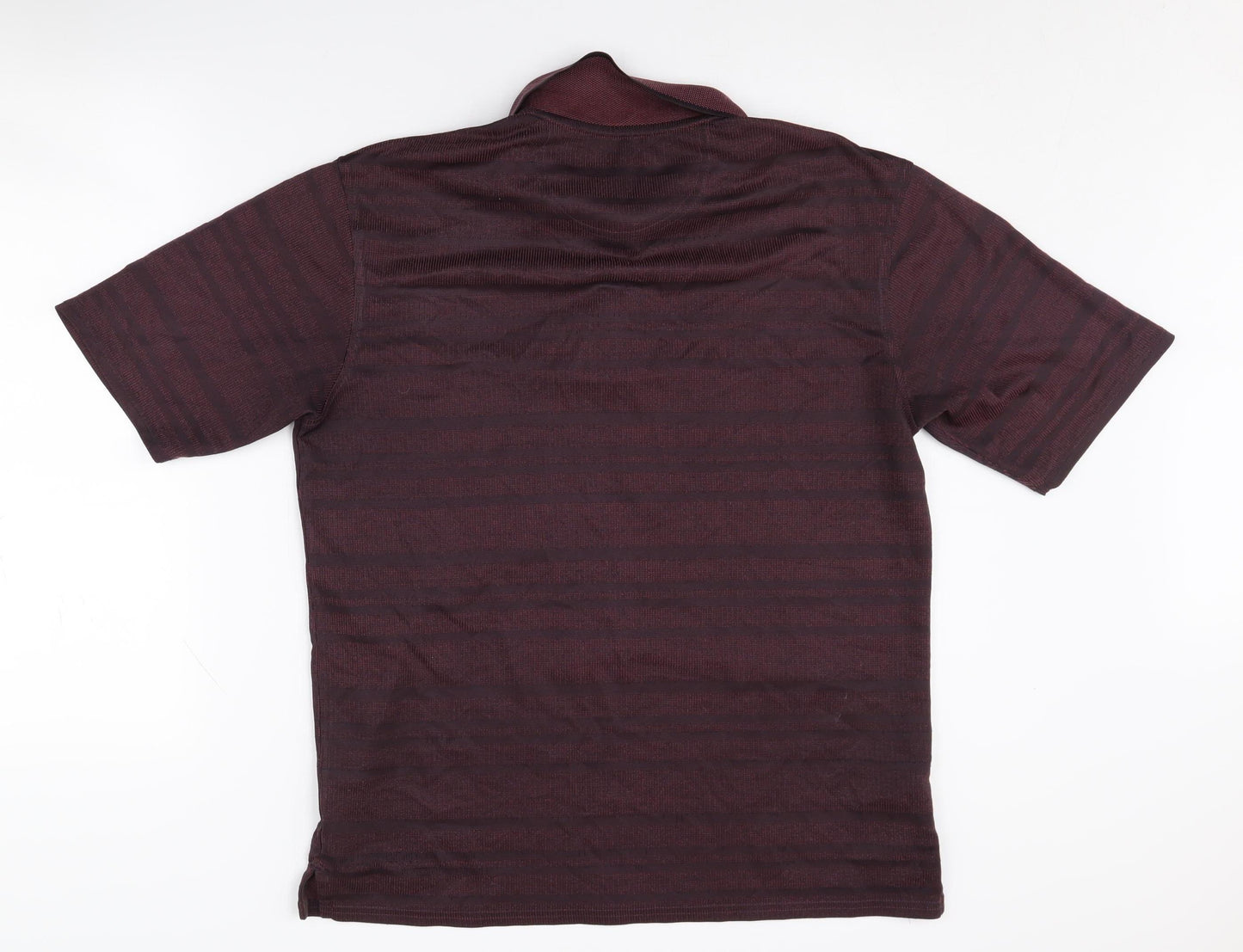 Marks and Spencer Men's Red Polo Shirt M