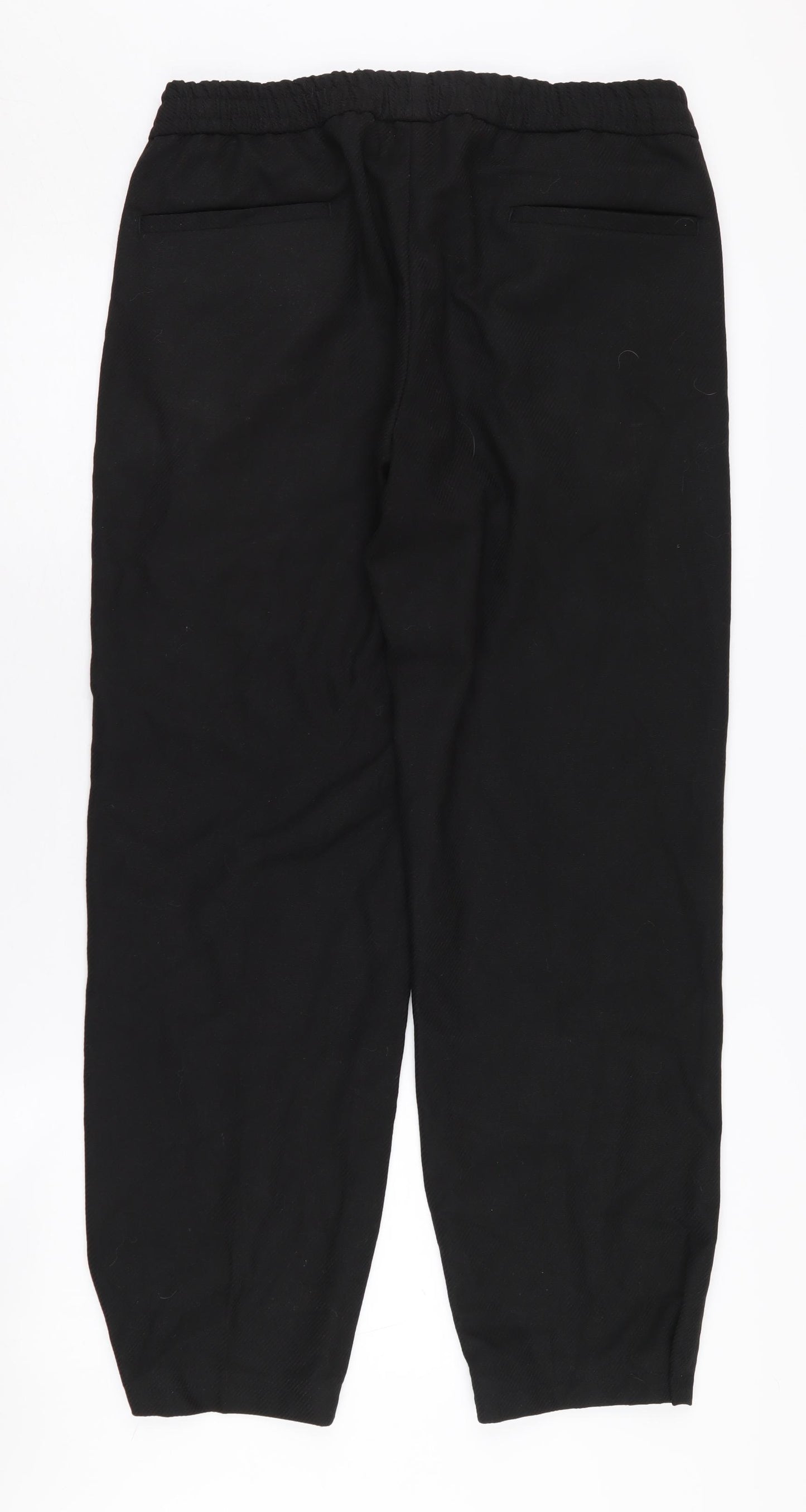 Topman Men's Black Jogger Trousers Size 32