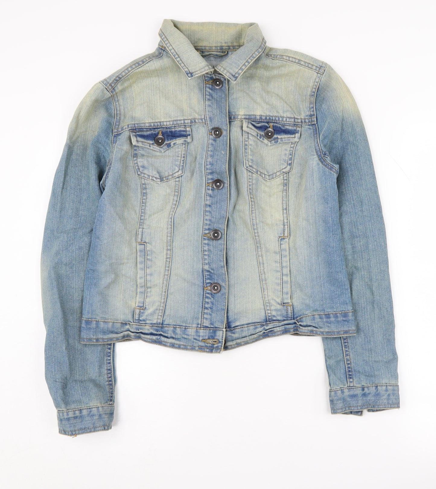 New Look Women's Blue Denim Jacket Size 14