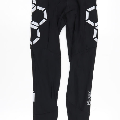 dhb Unisex Black Cycle Leggings XS Polyamide