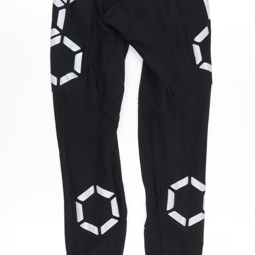 dhb Unisex Black Cycle Leggings XS Polyamide