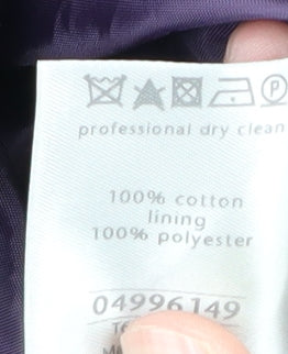 Marks and Spencer Women's Black Corduroy Coat Size 10