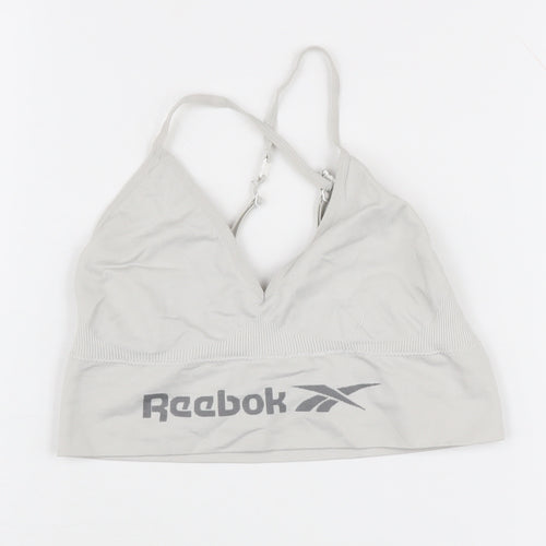 Reebok Women's Grey Camisole Gym Top S