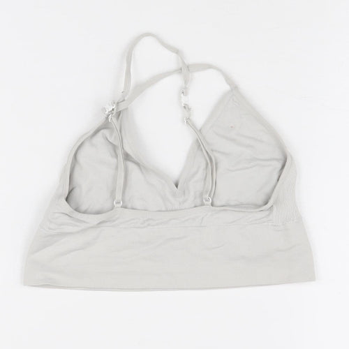 Reebok Women's Grey Camisole Gym Top S