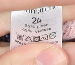 Bonmarché Women's Multicoloured Floral Skirt, Size 24