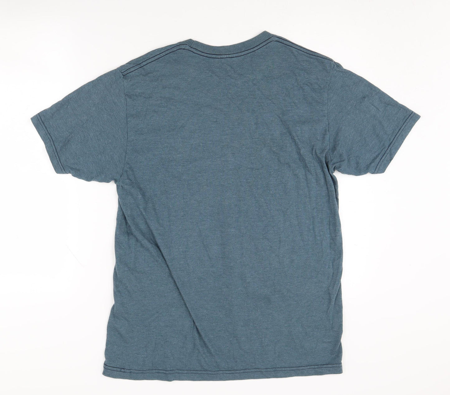 Well Worn Men's Blue USA Graphic T-Shirt, Medium