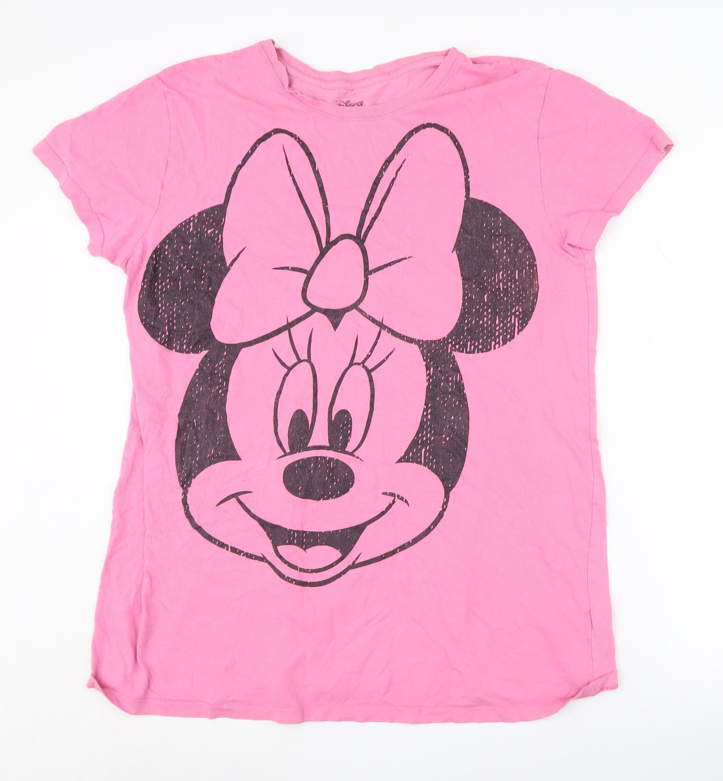Disney Women's Pink Nightshirt Size M Graphic Short Sleeve