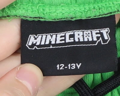 Minecraft Boys Green Jogger Trousers 12-13 Years