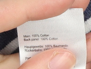 Joules Women's Blue Striped T-Shirt, Size 18