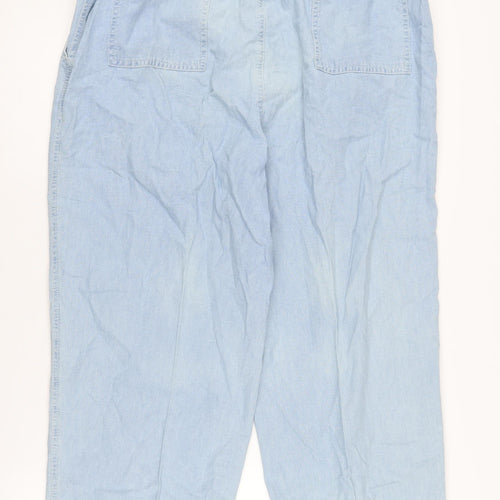 Marks and Spencer Women’s Blue Cropped Trousers Size 18