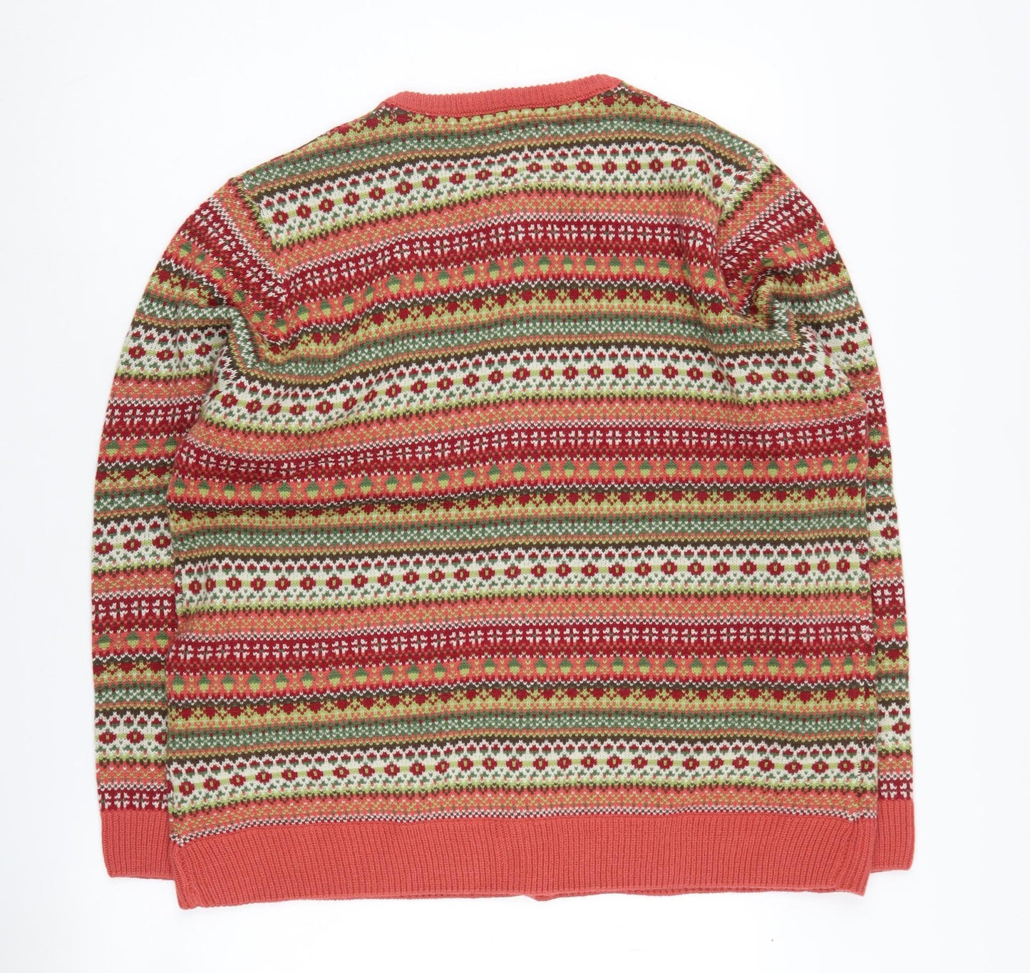 Country Rose Women's Multicoloured Fair Isle Cardigan XL