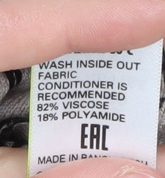 Marks and Spencer Women's Black Floral Pullover Jumper