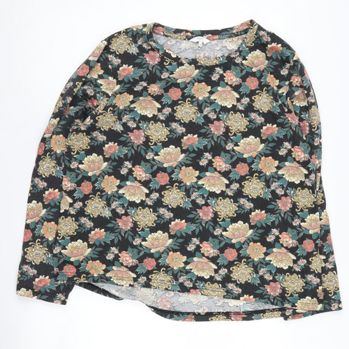 Cotton Traders Women's Multicoloured Floral Top
