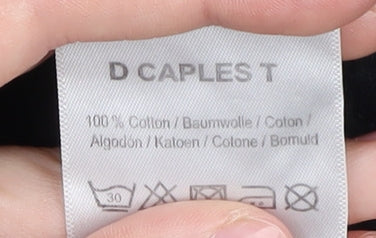 D/Struct Men's XL Black Colourblock T-Shirt