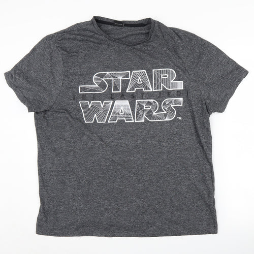 Star Wars Men's Grey XL T-Shirt