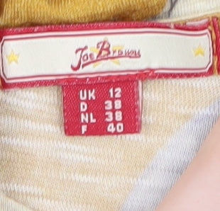 Joe Browns Women Floral Multicoloured A-Line Dress Size 12