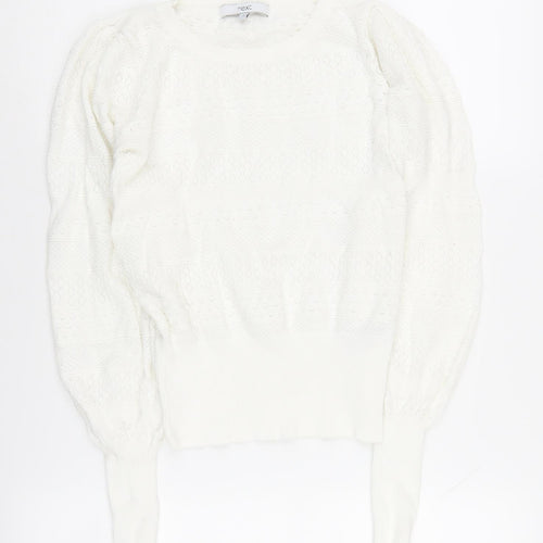 Next Women's White Pullover Jumper Size 6