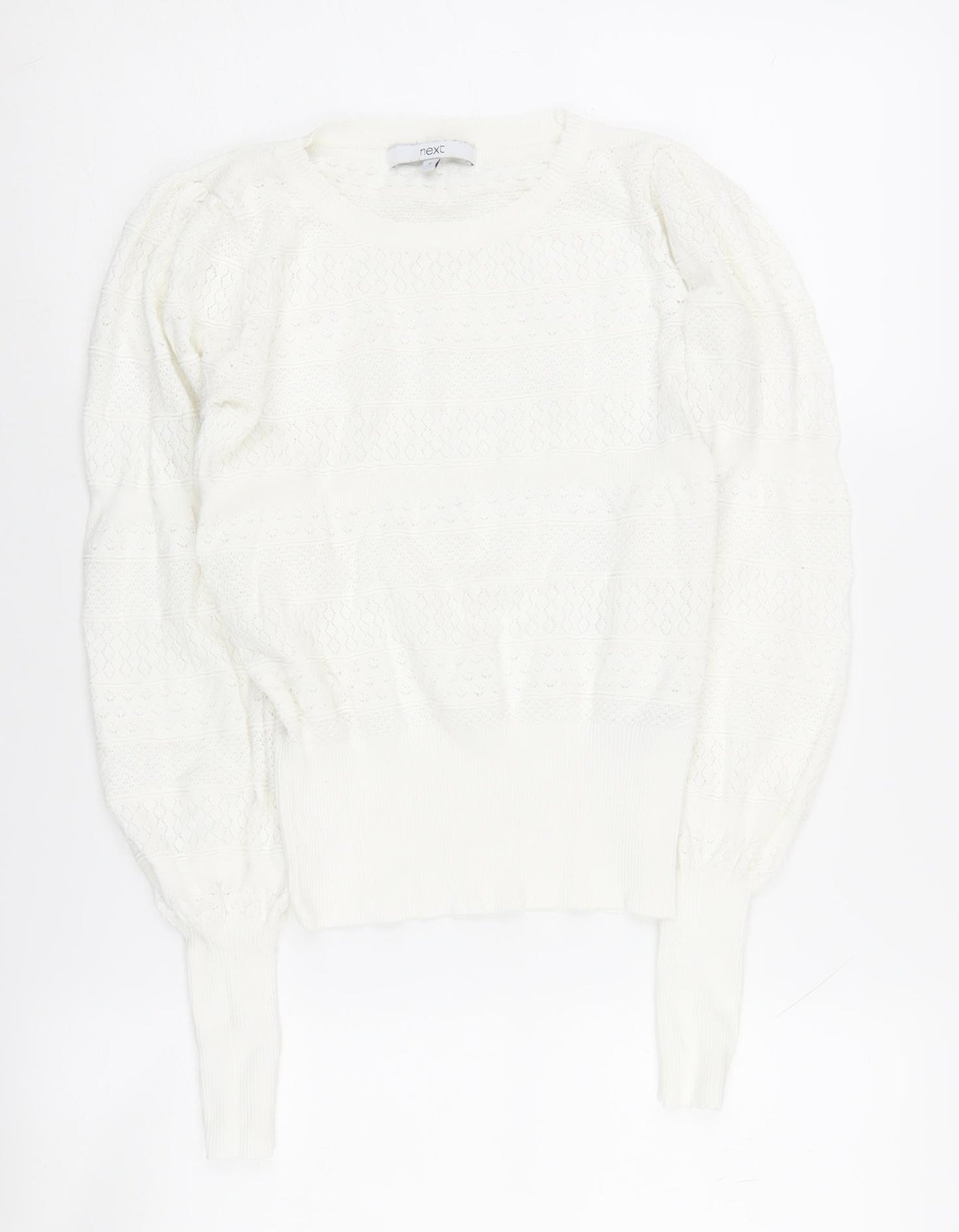 Next Women's White Pullover Jumper Size 6