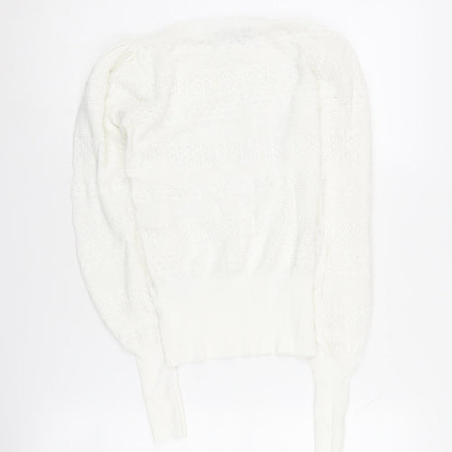 Next Women's White Pullover Jumper Size 6