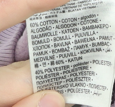 Nike Unisex Baby Purple Pullover Jumper 0-3 Months