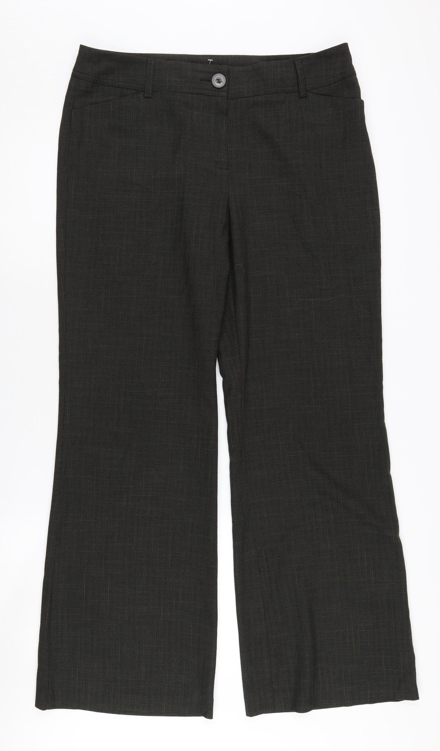 Next Women’s Black Wide-Leg Dress Pants Size 14