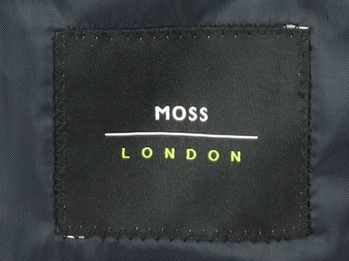 Moss London Men's Blue Blazer Size 40L