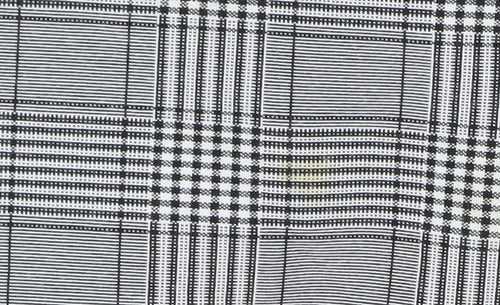 H&M Men's Grey Check Trousers - Size L, Casual Wear