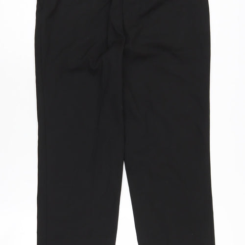 Next Women's Black Regular Fit Trousers Size 10R