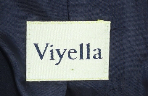 Viyella Women's Blue Suit Jacket Size 14
