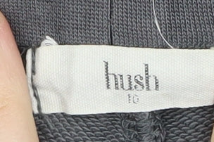 Hush Women's Grey Jogger Trousers, Size 10, Activewear