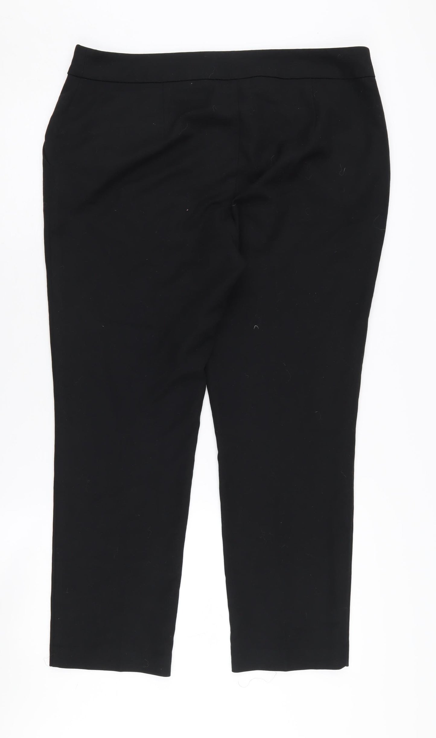 By Very Women's Black Cropped Trousers Size 14