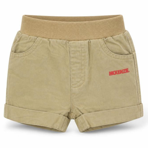 McKenzie Unisex Beige Baby Shorts 0-3 Months