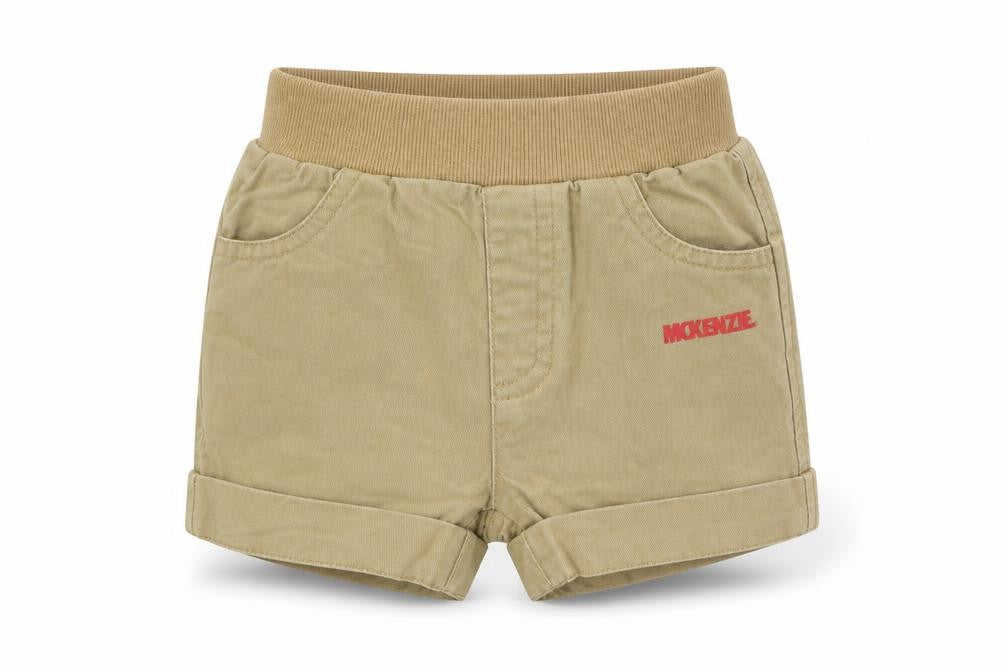 McKenzie Unisex Beige Baby Shorts 0-3 Months