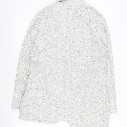 Miss Selfridge Women's Grey Knit Blazer Size 12