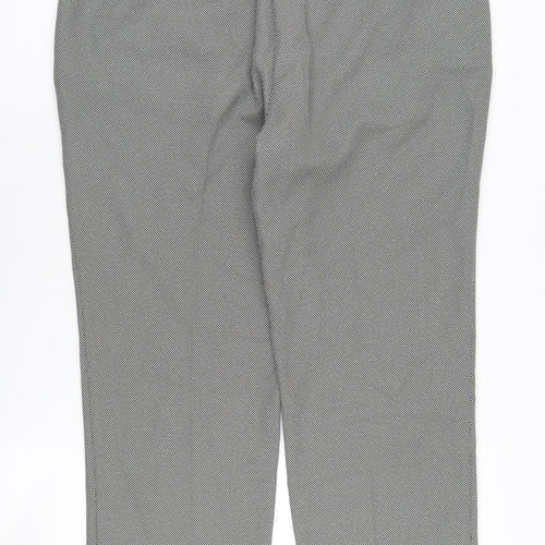 Marks and Spencer Women's Cropped Trousers - Black, Size 14