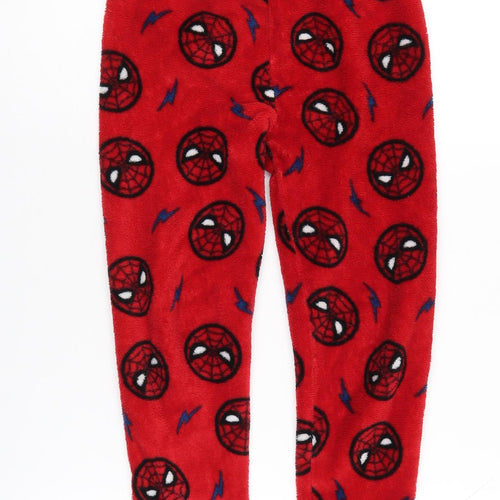 Marvel Boys Spider-Man Lounge Pants - Red Fleece 6-7 Years