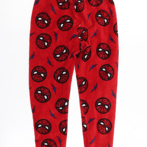 Marvel Boys Spider-Man Lounge Pants - Red Fleece 6-7 Years