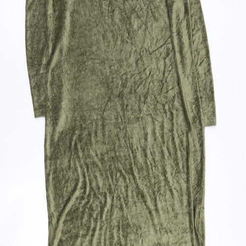 United Colors of Benetton Women's Long Green Dress S