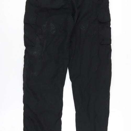 Mountain Warehouse Boys Black Trousers Size 13 Yrs with Pockets