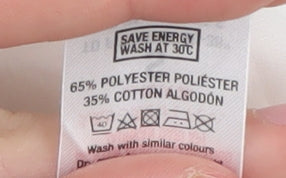 Topman Men's White Slim Fit Button-Up Shirt S