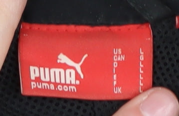 Puma Men's Black Track Jacket L
