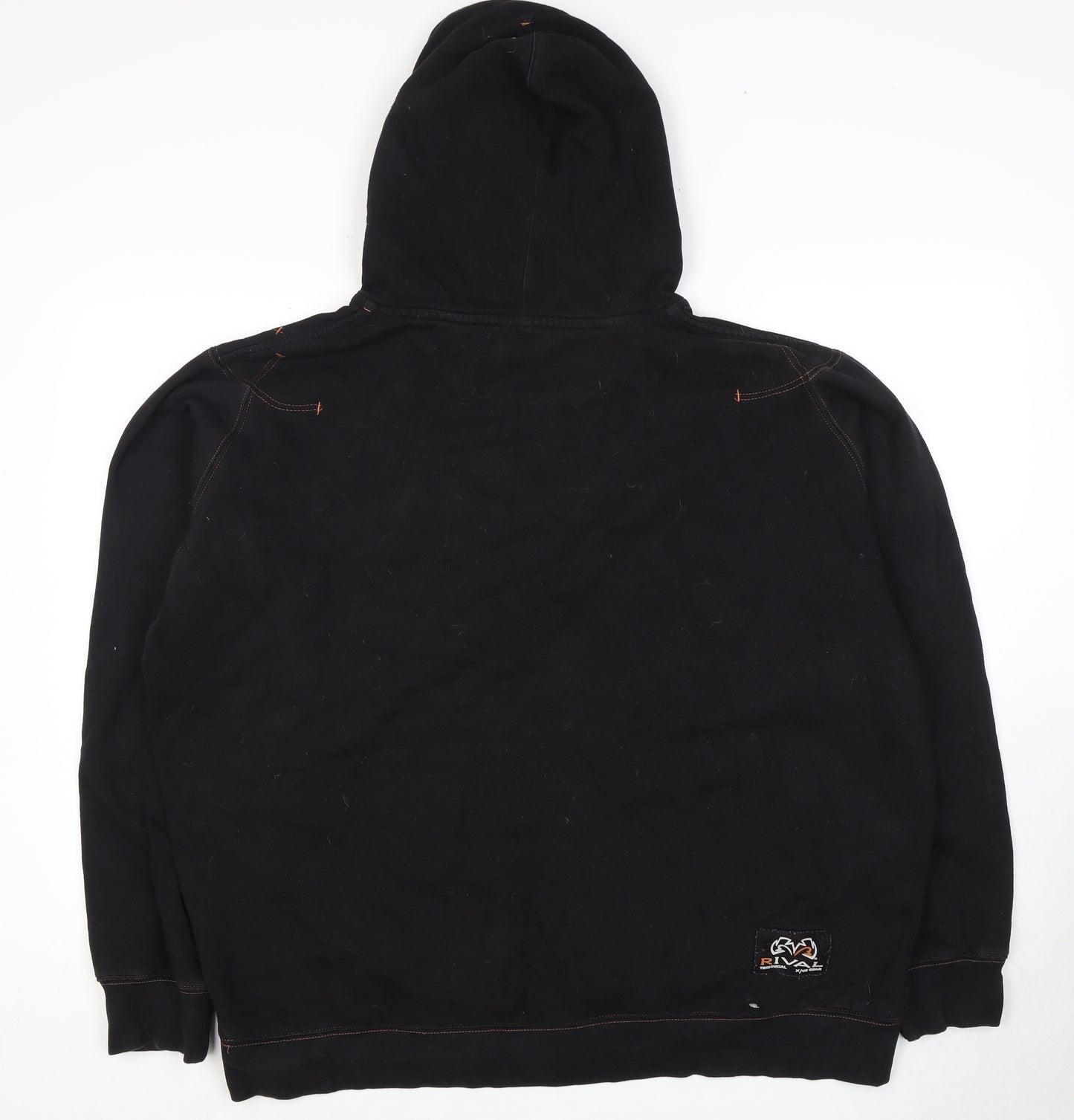 Rival Men's Black 2XL Pullover Hoodie