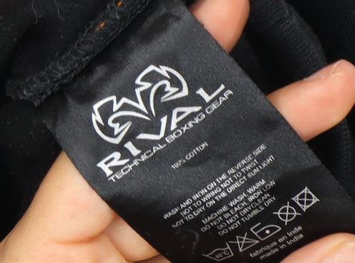 Rival Men's Black 2XL Pullover Hoodie