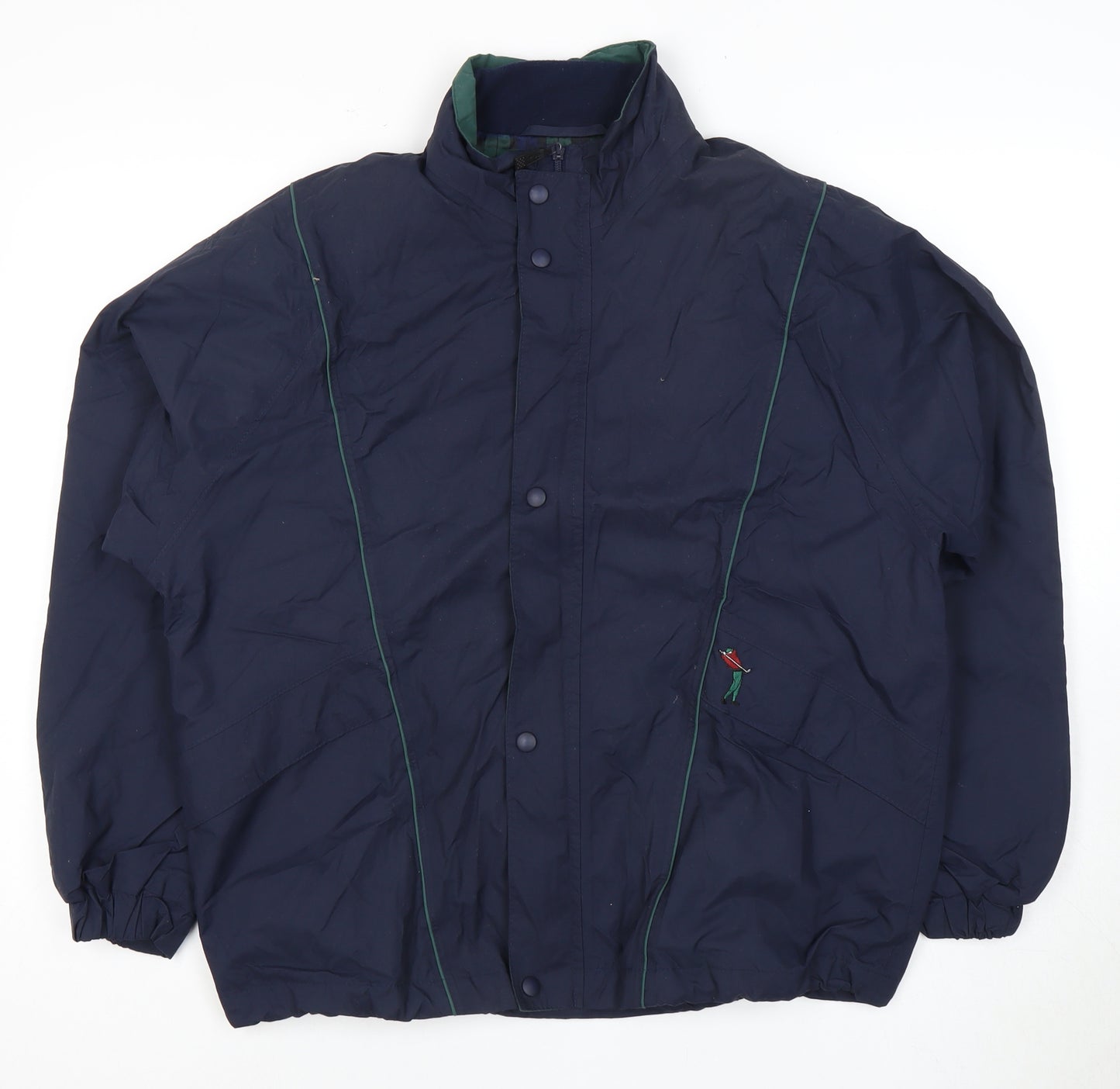 Marks and Spencer Men's Blue Nylon Jacket S