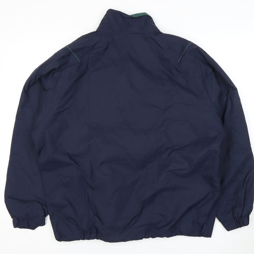 Marks and Spencer Men's Blue Nylon Jacket S