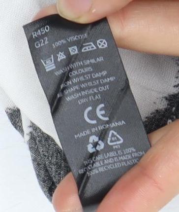 V By Very Women's Animal Print Pencil Skirt Size 18