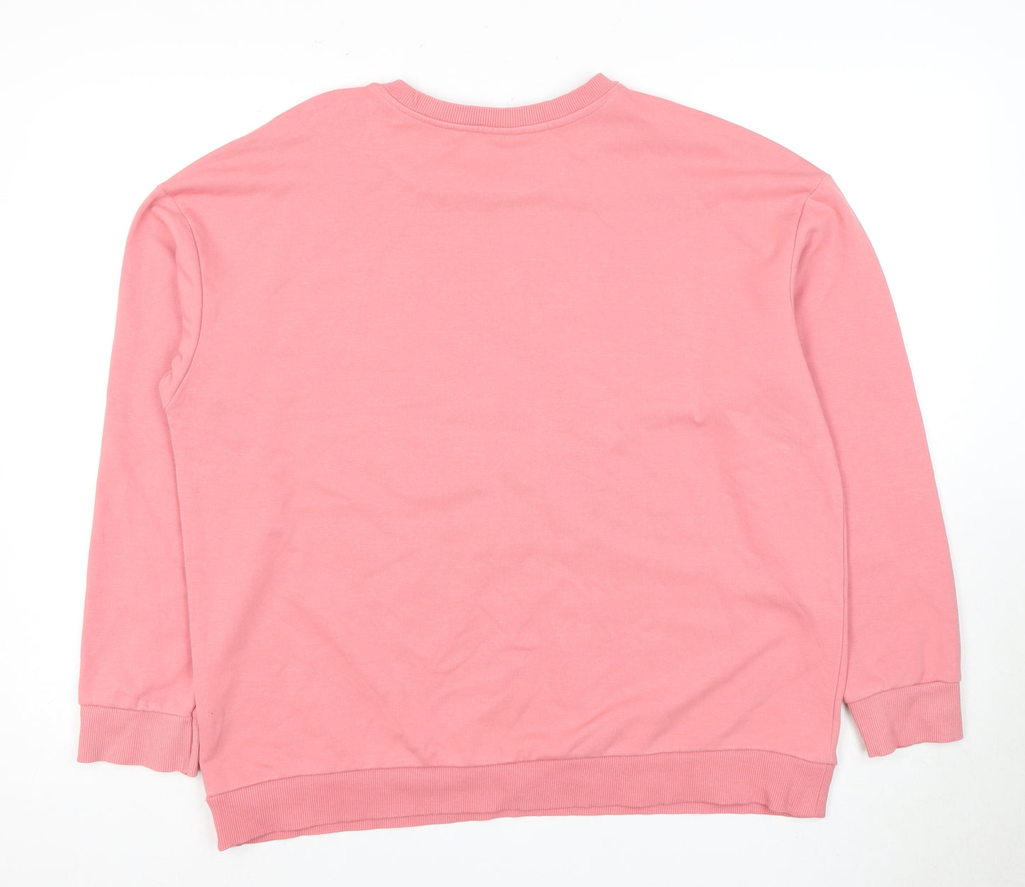 Looney Tunes Women's Pink Graphic Pullover Sweatshirt L