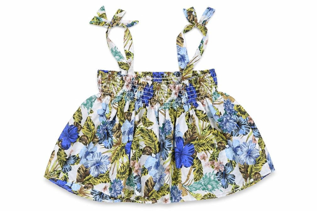 Front view of Topshop Women's Multicoloured Floral Camisole